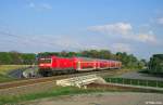 112 163-1 mit dem RE 10726 (Krefeld Hbf - Münster(Westf)Hbf) am 20.04.2014 bei Bockum-Hövel.