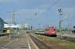 115 205-7 mit dem IC 186 von Z�rich am 05.05.2013 bei der Einfahrt in den Zielbahnhof Stuttgart Hbf.