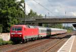 120 151-6 in D´dorf-Angermund am 01.07.2012