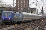 Die 120 151-6 in K�ln Hbf am 28,02,10
