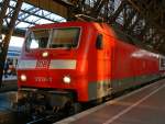 120 134-2 an Gleis 7 in K�ln Hbf.
