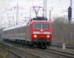 120 113-6 mit einem IC in Ratingen-Lintorf am 19,03,10 !!!