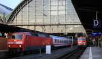 120 118-5 hat soeben den Platz des E nah Siegen eingenommen und f�hrt um 20:20 nach Stuttgart Hbf.