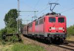 140 843-4 in Porz Wahn am 02.06.2011