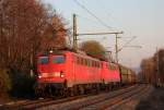 140 810-3 und 140 xxx-x in Bonn Oberkassel am 28.03.2012