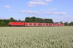 Die 143 583-2 in Langenfeld(Rhld)am 17,06,12