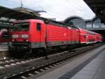 Huch eiin Renn-Trabi in Mainz Hbf.