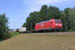 Die 145 003-0 in Erkner am 24,07,12