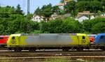 145 103-8, X-Rail, aufgenommen am 08.06.14, in Treuchtlingen.