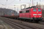 151 022-1 in K�ln West am 16.02.2011