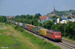 151 020-5 mit dem KT 42007 von K�ln-Eifeltor nach Gallarate am 06.07.2013 bei Teningen-Mundingen.