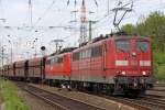 Die 151 098-1 in Gremberg am 05,05,10