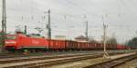 152 043-6, aufgenommen am 19.03.11, bei der Einfahrt in den Bahnhof Treuchtlingen.