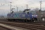 Die 152 134-3 in Koblenz L�tzel am 27,02,12
