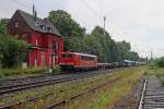 Die 155 151-4 in Ratingen Lintorf am 24,06,11
