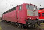 181 218-9 steht abgestellt in K�ln Deutz am 14.02.2011