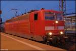 181 210-6 (DB Fernverkehr) in Koblenz-Hbf am 11.11.2012.