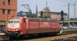 Kaum in Koblenz Hbf angekommen musste ich leider diese Verschandelte 181 215-4 am 20.04.2010.