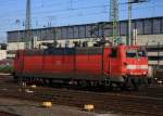 Pl�tzlich kam wie ein Insekten Sturm gleich drei 181er rangierend im Bereich Frankfurter Hauptbahnhof.