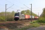 Die ES 64 U2-069 in Hamburg-Moorburg am 04,05,2013