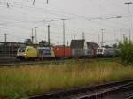 In Donauw�rth nichts besonderes:  boxXpress trifft auf MWB 182 am 03.08.2009