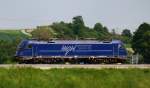183 500-8, aufgenommen auf einer Solofahrt am 21.05.14, bei Burgau.