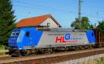 185 511-3, aufgenommen am 28.06.11, bei der Durchfahrt durch A�ling.