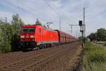 Die 185 378-7 in Porz Wahn am 15,07,11