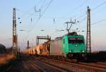 185 575-8 der HGK bei Br�hl am 28.10.2012