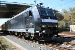 Die 185 556-8 der MRCE wird nicht mehr lange bei DB Regio Baern sein.
