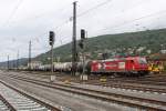 Die HGK 185 587-3 in Gem�nden am 18,08,10