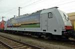 The Power Of TRAXX, diese Teil-Beklebung tr�gt die 186 240 stand nach Ihrem Einsatz mit Lokomotion in MOR.