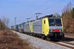 189 905 RTC Lokomotion + 186 RAILPOOL ist unterwegs zum Brenner.