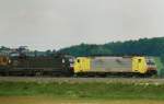 ES 64 F4-023 + ES 64 U2-033, aufgenommen am 14.05.11, kurz nach Burgau.