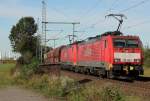 189 039-1 mit 189 xxx-x in Porz Wahn am 14.10.2011