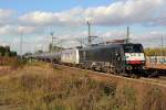 189 916 mit 185 540(kalt) bei Porz(Rhein) am 15.10.2012