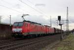 189 046-6 & 189 xxx-x in Porz Wahn am 05.02.2013