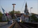 Aus aktuellem Anlass: ICE 411 073 'Halle' ist der erste reguläre Planzug als ICE nach Konstanz.