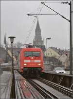 IC Konstanz &ndash; Emden bei der Ausfahrt aus Konstanz.