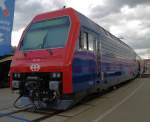 450 014-6 (Zug DPZ plus) von der SBB auf der innotrans 2012 in Berlin-Messe/S�d am 22.9.2012.