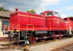 V65 011 in Koblenz L�tzel am 08.06.2013