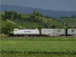 186 158 Captrain bei Hügelheim. Juni 2022.