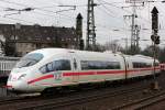 406 002 bei der Durchfahrt in D´dorf Volksgarten am 18.03.2012