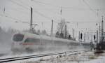 Doppel-ICE-T-Durchflug durch Gersthofen, Strecke Augsburg-Donauw�rth.