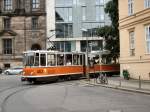 TATRA KT4D  solo Tw 482, hier in der Schleife Am Kupfergraben, Berlin-Mitte Sommer 2008