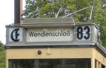 Tw 5984 als Linie 83E nach Wendenschlo�