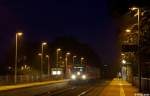 928 509-8 als RB 31732 von Remscheid nach Wuppertal am 25.09.2013 beim Halt in Remscheid-L�ttringhausen.
