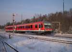 928 545 kurz vor den Bahnhof Munster.
