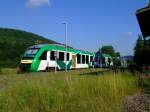VT 257 der Vectus (ein LINT 41 / DB BR648) f�hrt vom Bf.