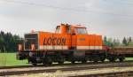 1214 003-6, Locon, aufgenommen am 27.04.11, bei der Durchfahrt durch Gersthofen.